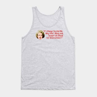 Rose Nylund Mary & Joseph Quote Tank Top